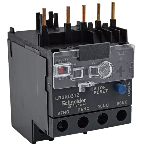 Schneider Hőkioldó 3,7...5,5A LR2K0312 LP4K, LP1K, LC1K, LC7K szériákhoz