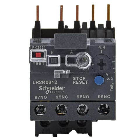Schneider Hőkioldó 3,7...5,5A LR2K0312 LP4K, LP1K, LC1K, LC7K szériákhoz