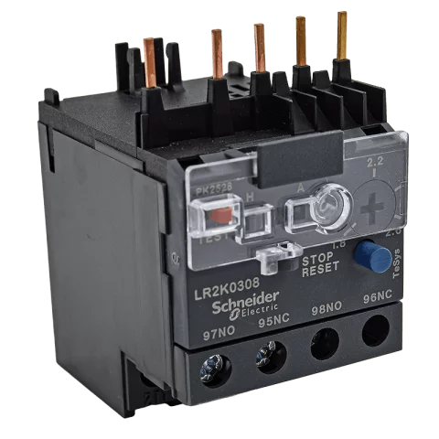 Schneider Hőkioldó 1,8...2,6A LR2K0308 LP4K, LP1K, LC1K, LC7K szériákhoz