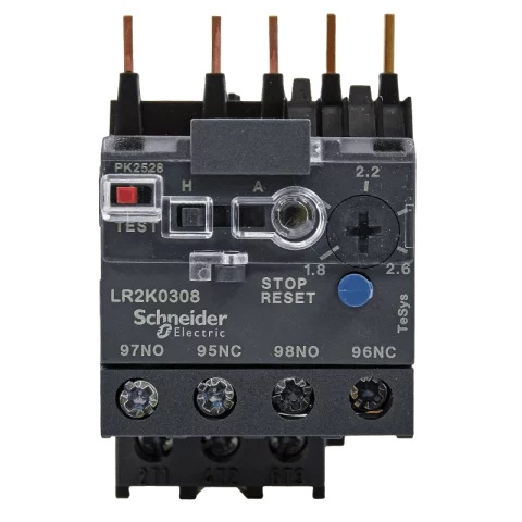 Schneider Hőkioldó 1,8...2,6A LR2K0308 LP4K, LP1K, LC1K, LC7K szériákhoz