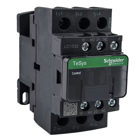Schneider Mágneskapcsoló 32A 15kW 3 záró - 1 nyitó 230V AC 50/60 Hz LC1D32P7