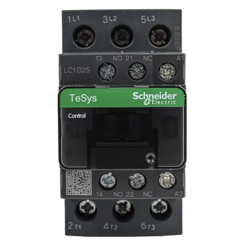 Schneider Mágneskapcsoló 25A 11kW 3 záró - 1 nyitó 230V AC 50/60 Hz LC1D25P7