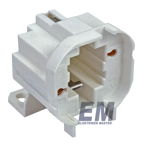 G24d-2 fénycső foglalat (4 db/csomag)