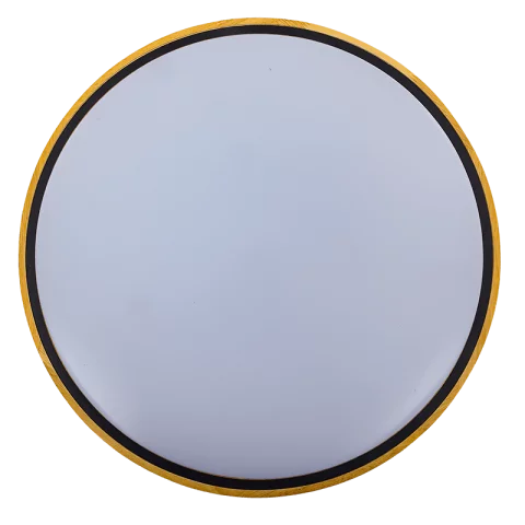 Mennyezeti lámpa LED 60W 4500lm 510mm CCT 3-6000K dimmelhető Fa minta távirányítóval Optonica