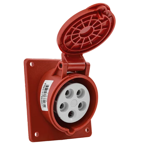 Beépíthető dugalj 5P 16A 400V IP44 ipari csatlakozó TP-electric