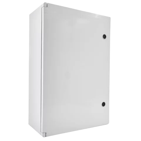 Műanyag IP65 kültéri elosztószekrény 600x400x200mm IK10 AC/DC 1000V Tracon TME604020