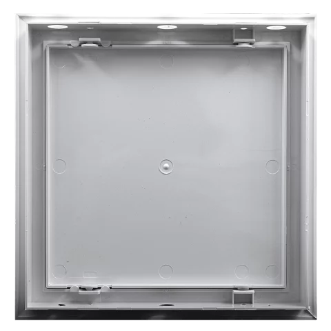 Szerelőajtó műanyag fehér 200x200mm Revíziós ajtó 197x197mm beépítés Vents D 200x200