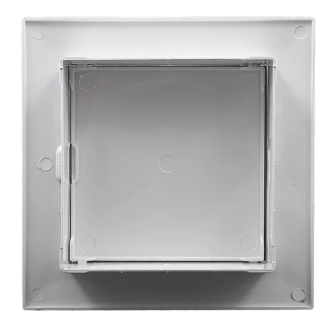 Szerelőajtó műanyag fehér 100x100mm Revíziós ajtó 98x98mm beépítés Vents D 100x100