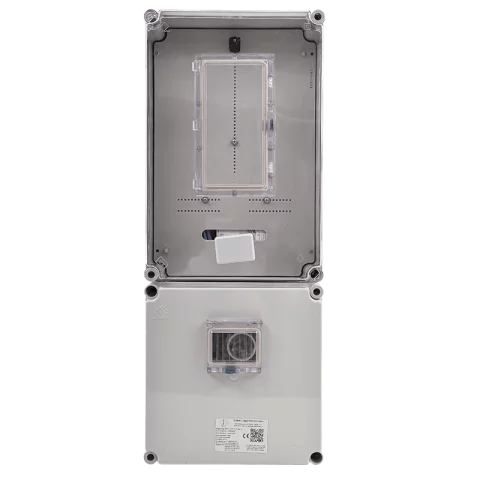 Csatári Plast PVT 3075 Fm-SZ-U 1/3 fázisú villanyóra szekrény 80A szabadvezetékes CSP24.E123