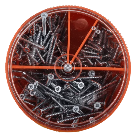 Szerelvénycsavar Készlet 3,2x 15-25-40mm Szerelvény rögzítő csavar Szerelvénydobozhoz 300db/csom OBO