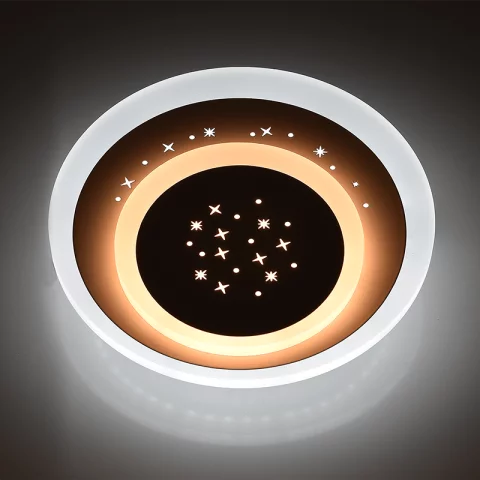 Mennyezeti lámpa LED 23W 1910lm 200mm csillagos CCT 3-6000K Avide Fali Design Oyster Amalia mini V3