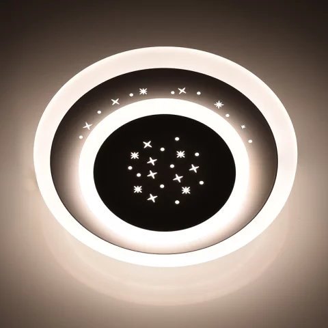 Mennyezeti lámpa LED 23W 1910lm 200mm csillagos CCT 3-6000K Avide Fali Design Oyster Amalia mini V3