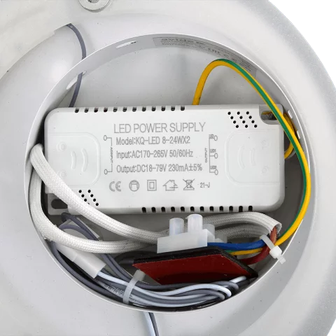 Mennyezeti lámpa LED 23W 1910lm 200mm csillagos CCT 3-6000K Avide Fali Design Oyster Amalia mini V3