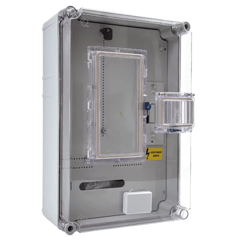 Csatári Plast csoportos mérő modul PVT 3045 Fm-CS-U 1/3 fázisú 63A mérő számára