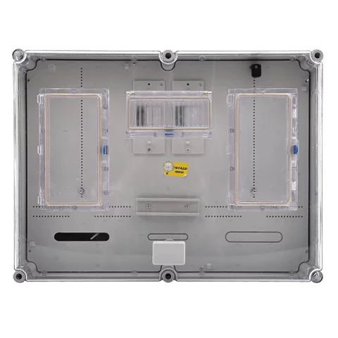 Csatári Plast csoportos mérő modul PVT 6045 Á-V Fm-CS-U 1/3 fázisú kombinált 63A mérő számára