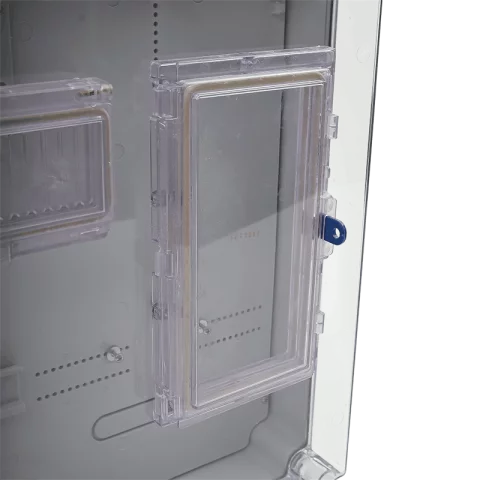 Csatári Plast csoportos mérő modul PVT 6045 Á-V Fm-CS-U 1/3 fázisú kombinált 63A mérő számára