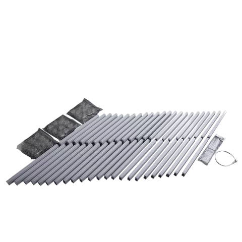Hexagon LED lámpa rendszer 385W 11 HEX 6000K Komplett mennyezeti lámpa készlet 2290x3150mm Optonica