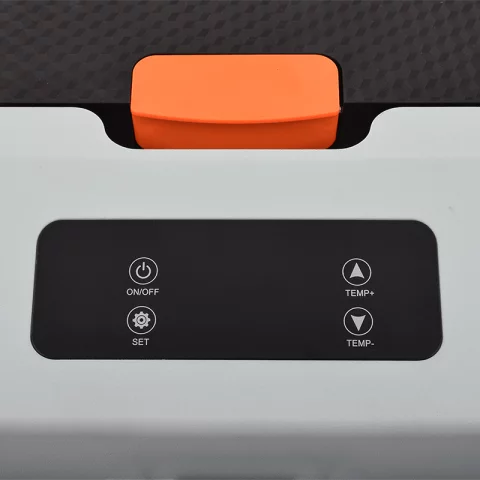 Autós hűtőszekrény 25L Elektromos hűtőtáska DC12/24V és AC230V Mini hordozható Fagyasztó Teesa