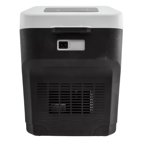 Autós hűtőszekrény 25L Elektromos hűtőtáska DC12/24V és AC230V Mini hordozható Fagyasztó Teesa