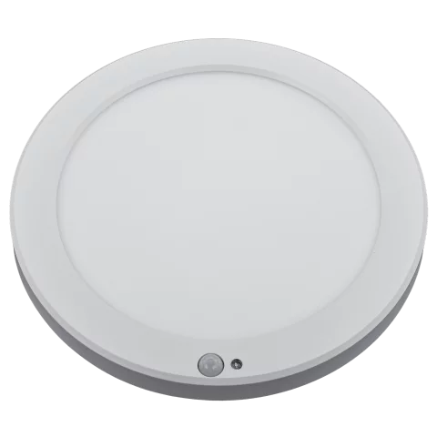 Mennyezeti lámpa Mozgásérzékelővel 10-18W CCT Led panel Beépíthető Kerek Fehér 1800lm Optonica