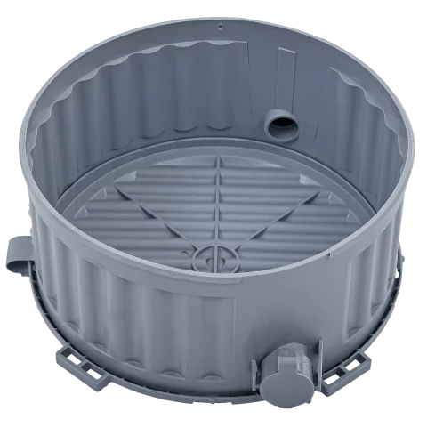 HaloX 180 Betonba építhető lámpadoboz 210x120mm Süllyesztődoboz beton födémekbe Kaiser 1282-00