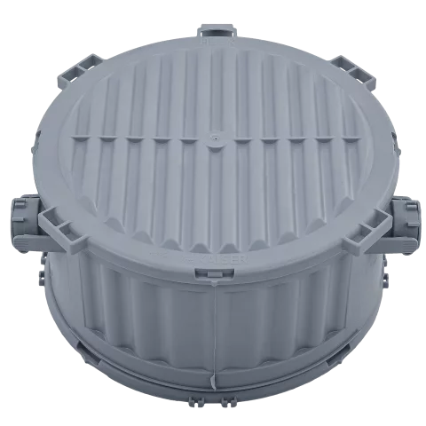 HaloX 180 Betonba építhető lámpadoboz 210x120mm Süllyesztődoboz beton födémekbe Kaiser 1282-00