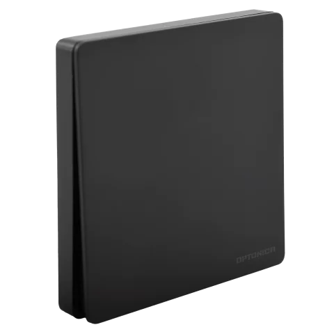 Vezeték nélküli KINETIC kapcsoló szett 1 áramkörös IP44 fekete 600W Optonica