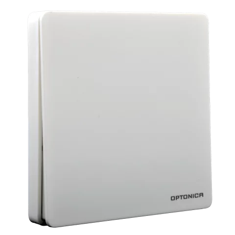 Vezeték nélküli KINETIC kapcsoló szett 1 áramkörös IP44 fehér 600W Optonica