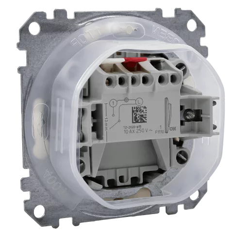 Schneider SEDNA Design Kapcsoló 101 egypólusú villanykapcsoló IP44 rugós bekötés bézs SDD212101