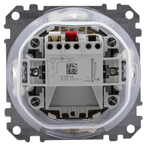 Schneider SEDNA Design Kapcsoló 101 egypólusú villanykapcsoló IP44 rugós bekötés bézs SDD212101
