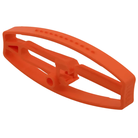 Falhorony klipsz 27-45mm horonyba védőcső és kábel rögzítő clips Horonyklipsz (100db/cs) OBO 2148881