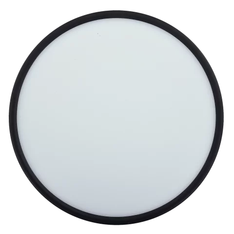 LED Panel Mennyezeti Falon kívüli 24W CCT Állítható Színhőmérséklet Kerek Fekete 1680lm Optonica