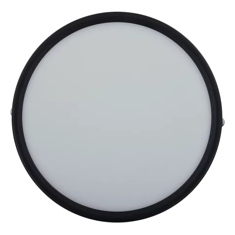 LED Panel Mennyezeti Falon kívüli 18W CCT Állítható Színhőmérséklet Kerek Fekete 1260lm Optonica