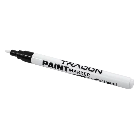 Filctoll Fekete 1-2mm Jelölő filc építőipari munkákhoz M típus Lakkmarker Közepes hegy Tracon