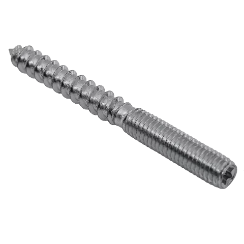 Ászokcsavar 6x60mm fa-fém menetes Tőcsavar Durva famenet-metrikus gépmenet TORX15 fej Ászok csavar