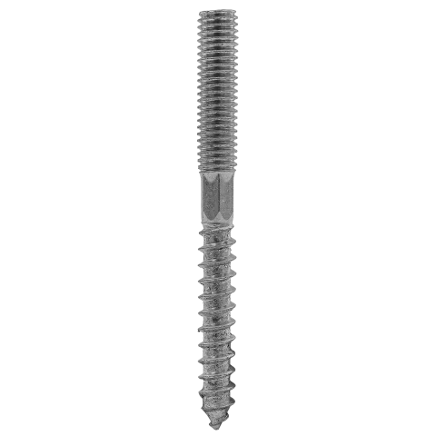 Ászokcsavar 8x80mm fa-fém menetes Tőcsavar Durva famenet-metrikus gépmenet TORX25 fej Ászok csavar