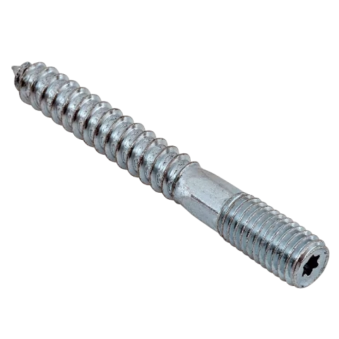Ászokcsavar 10x80mm fa-fém menetes Tőcsavar Durva famenet-metrikus gépmenet TORX25 fej Ászok csavar