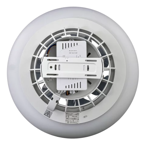 Mennyezeti lámpa LED 48W RGB 1400lm Ventilátoros kerek dimmelhető CCT 3-6000K távirányítóval Kanlux