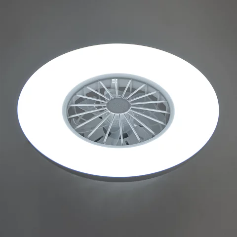 Mennyezeti lámpa LED 48W RGB 1400lm Ventilátoros kerek dimmelhető CCT 3-6000K távirányítóval Kanlux