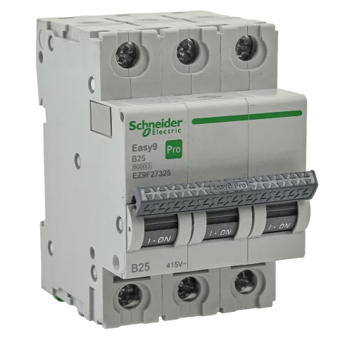 Schneider kismegszakító 3P B 25A 6kA EASY9 PRO EZ9F27325