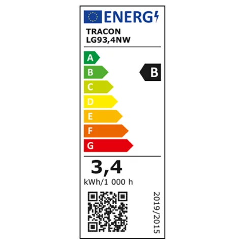 G9 LED Izzó 3,4W 4000K természetes fehér 635lm Tracon LG93,4NW