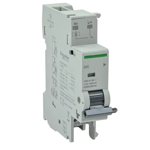 Schneider Munkaáramú kioldó 110-415V AC 110-130C DC Távoli kioldóegység Easy9 PRO MX