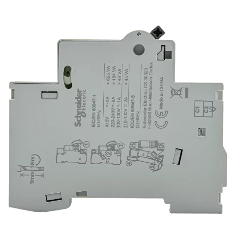 Schneider Munkaáramú kioldó 110-415V AC 110-130C DC Távoli kioldóegység Easy9 PRO MX