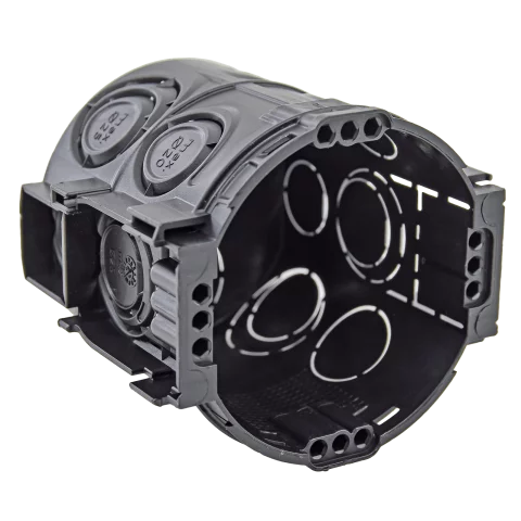 Szerelvénydoboz sorolható 65 mm mélyített süllyesztett szerelvénydoboz 66mm mély Kaiser 1555-42