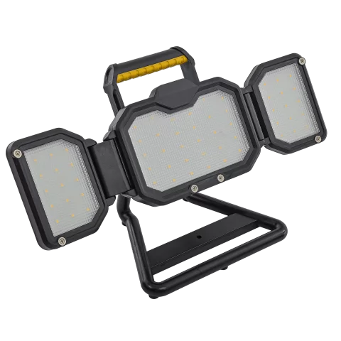 LED Reflektor Hordozható Tölthető Akkumulátoros 30W 4000K 3000lm Állvány-kézi lámpa Nedes WL25R