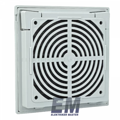 Kilépő levegő nyílás szűrőbetéttel 105x105mm IP54 V35 ventilátorhoz Tracon V35-KNY