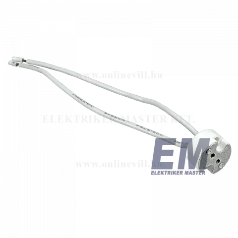 Foglalat GU5,3 porcelán 12V