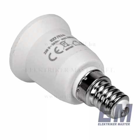 Foglalat átalakító E27 izzóból - E14 foglalatra Som E27/E14