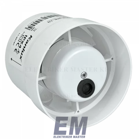 Elszívó Csőventilátor 100 mm 19W 100-as csőhöz Kanlux WK 10 70900