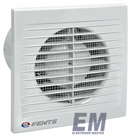 Elszívó Ventilátor 100 mm 14W Siklócsapágyas Fehér Vents 100S